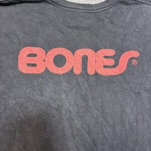 RARE Vtg Bones Powell Peralta Shirt Men Large 90s Skateboard Skate Logo Black
